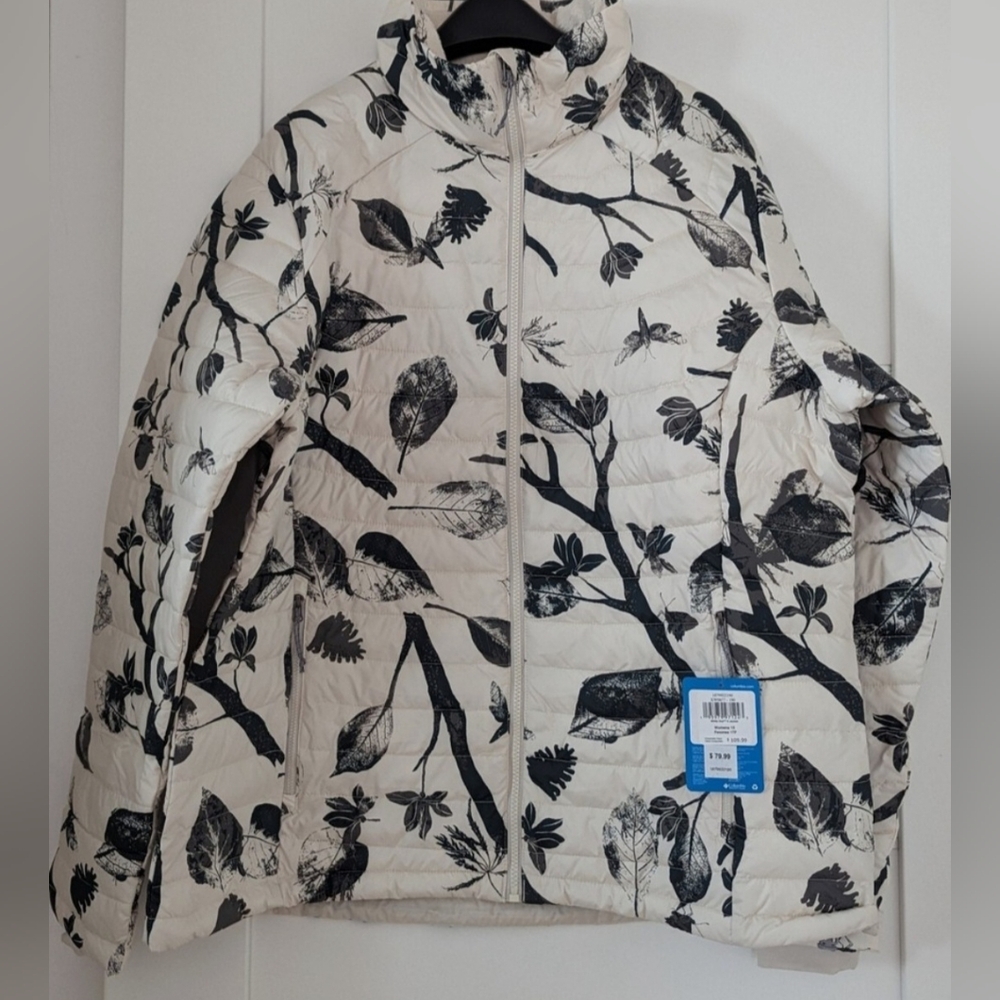 Columbia Floral Print Puffer Jacket